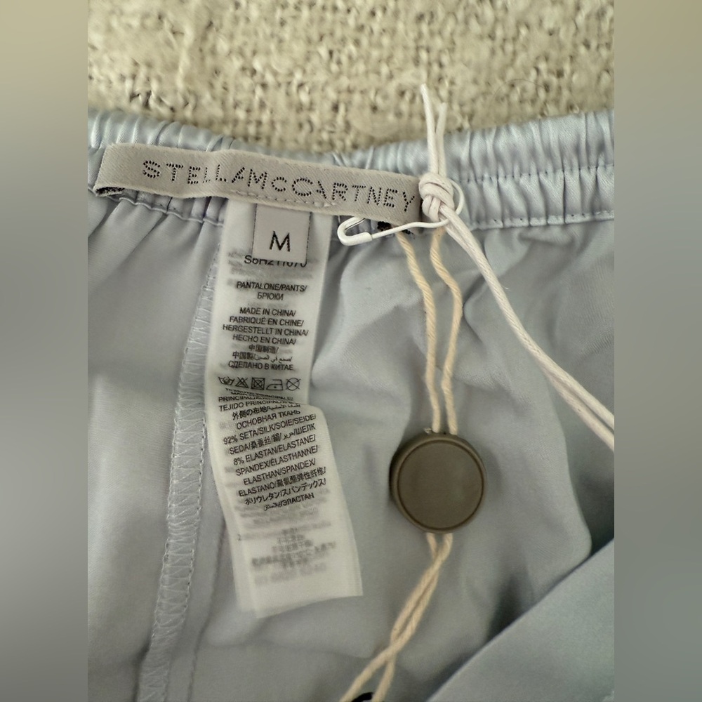 NWT Stella McCartney Lace Trim Pajama Shorts - Picture 6 of 7